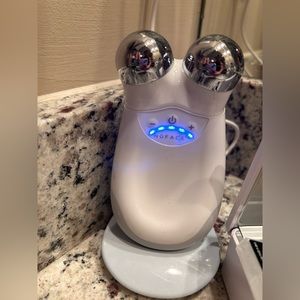 Nuface micro current skincare treatment.